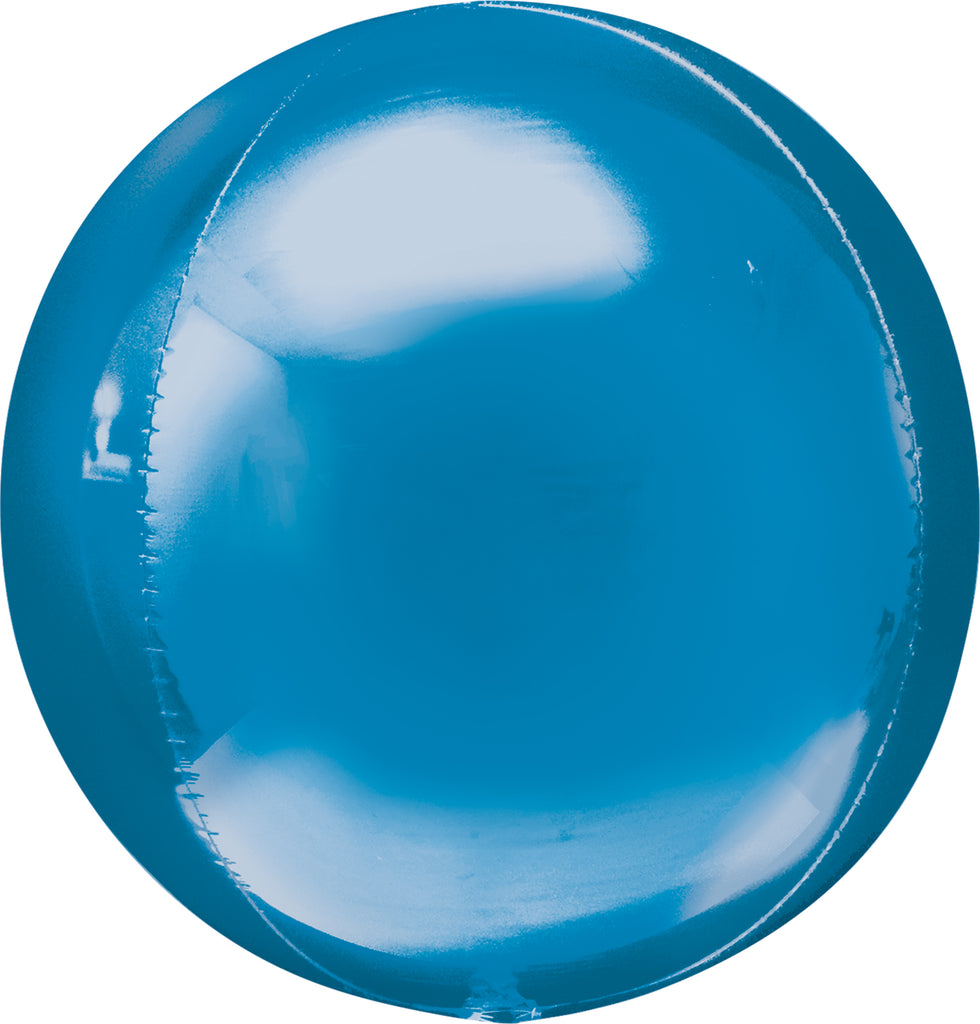 BLUE ORBZ BALLOON 17 X 18IN - House of Party Kenya
