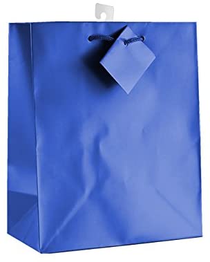 SMALL SOLID BLUE GIFT BAG - House of Party Kenya