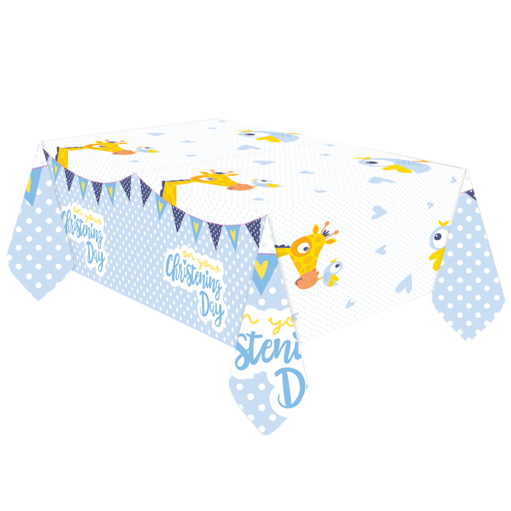 BLUE COMMUNION CHURCH PLASTIC TABLECOVER - House of Party Kenya